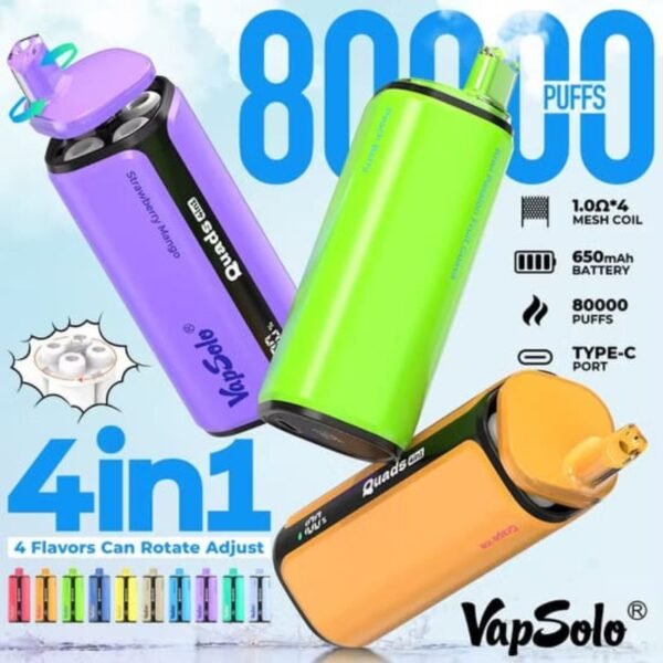 3 (2) Vapsolo Quads 80k