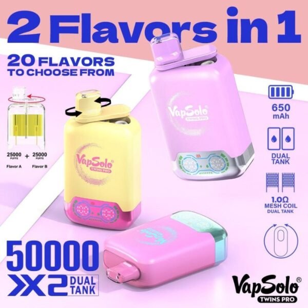 Vapsolo Twins Pro 50k