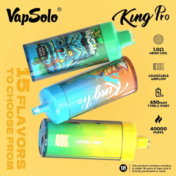 Vapsolo King Pro 40k